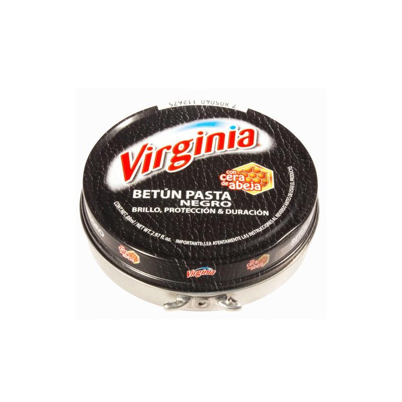 Virginia Pasta de zapato negra 80ml (12)