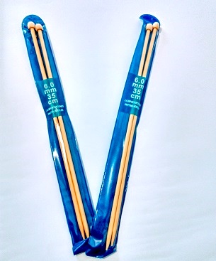 Palillos de bambú rectos 6.0 mm.
