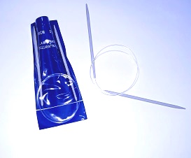 Palillos metálicos unidos 2,5 mm 80 cm