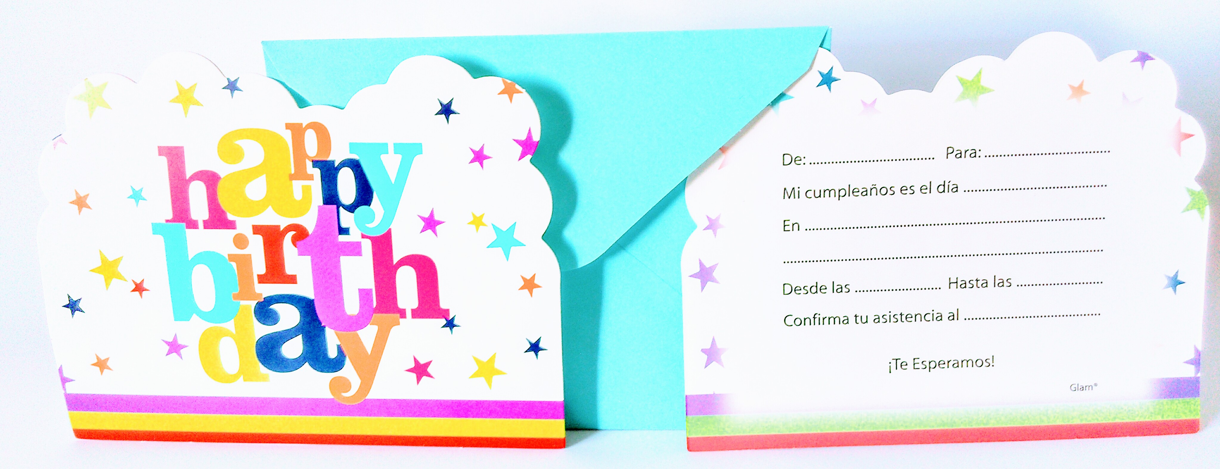Invitaciones cumpleaños smile x10 vieri