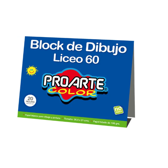 Block de dibujo liceo 60 proarte (12)