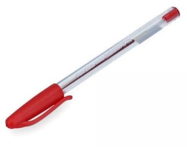 Lápiz pasta paper mate color rojo punta gruesa (50)