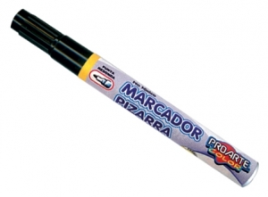 Marcador de pizarra Proarte negro (12)