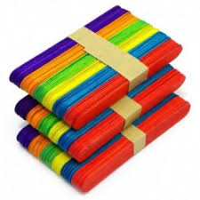 Bajalengua color paquete 50 u. (100)