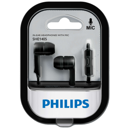 Audífono manos libre Philips Negro (24)