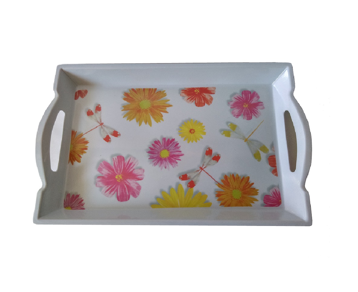 Bandeja melamina mediana 30*41 cm con asas (48)