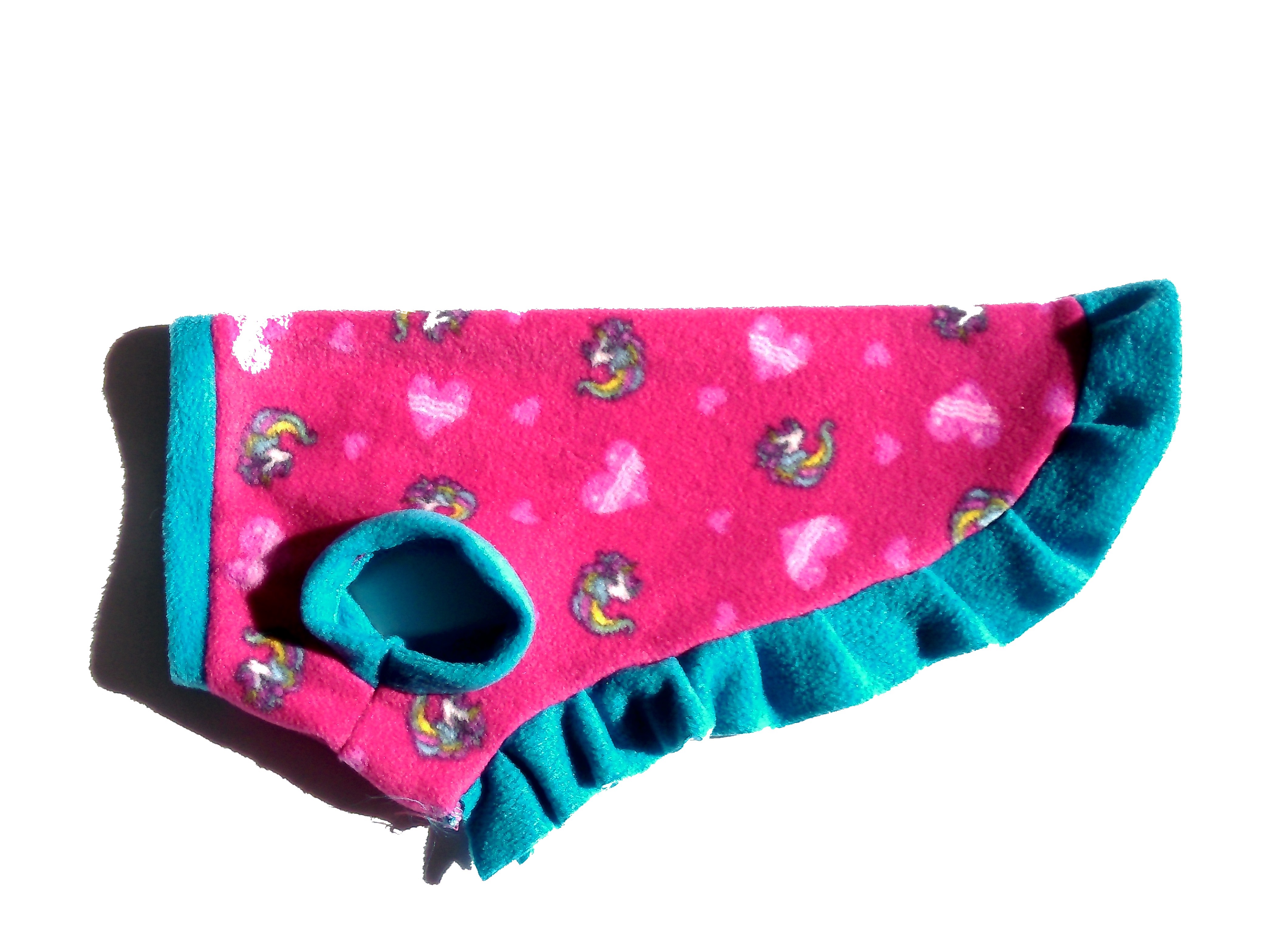 Capa de mascotas simple polar t4