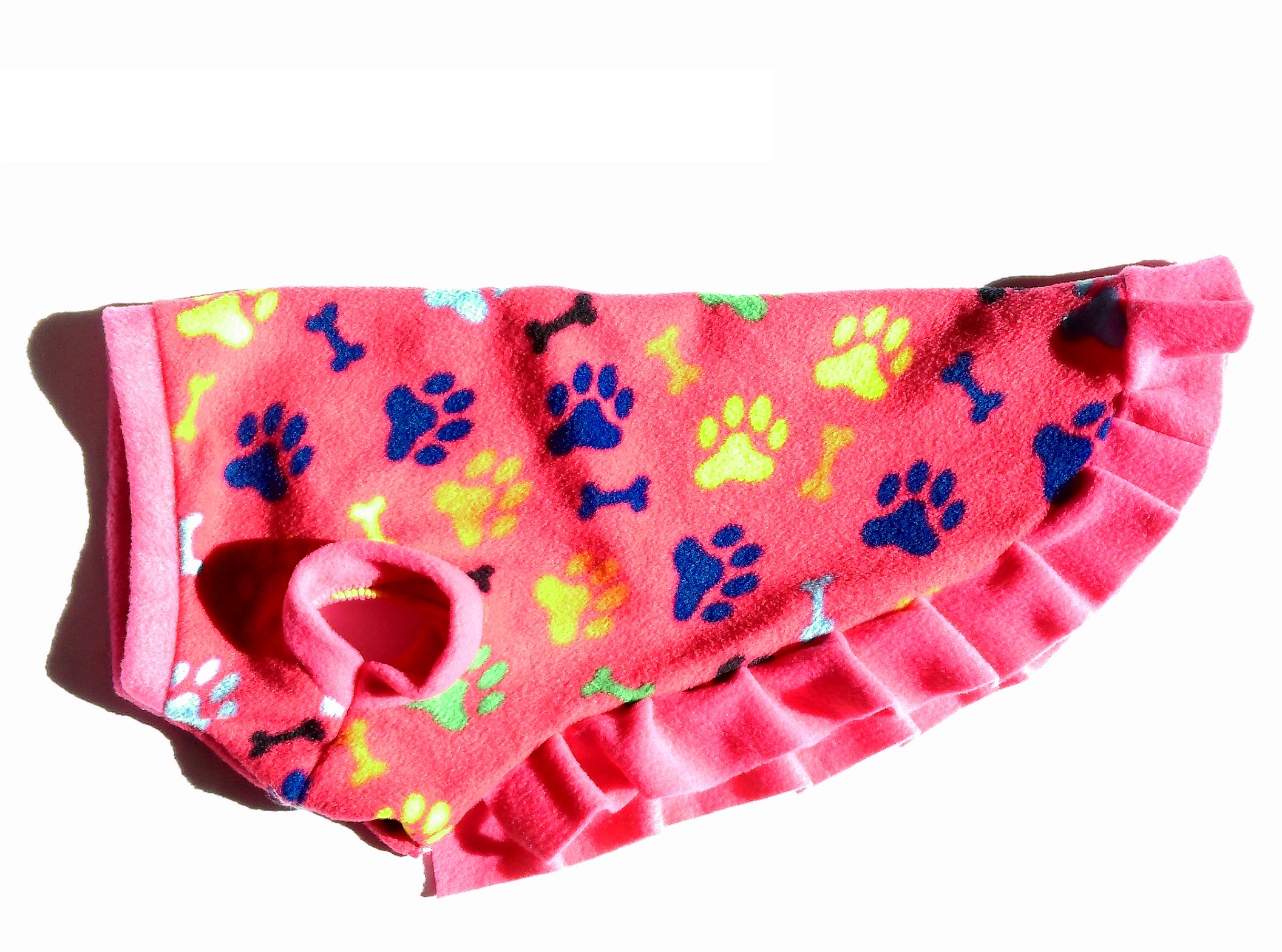 Capa de mascotas simple polar t5