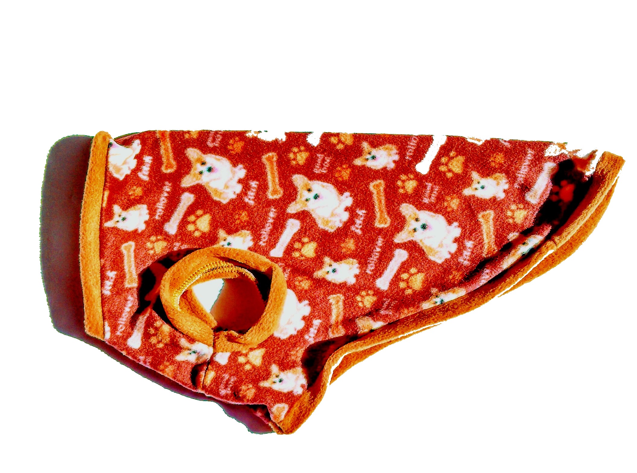 Capa de mascotas simple polar t6
