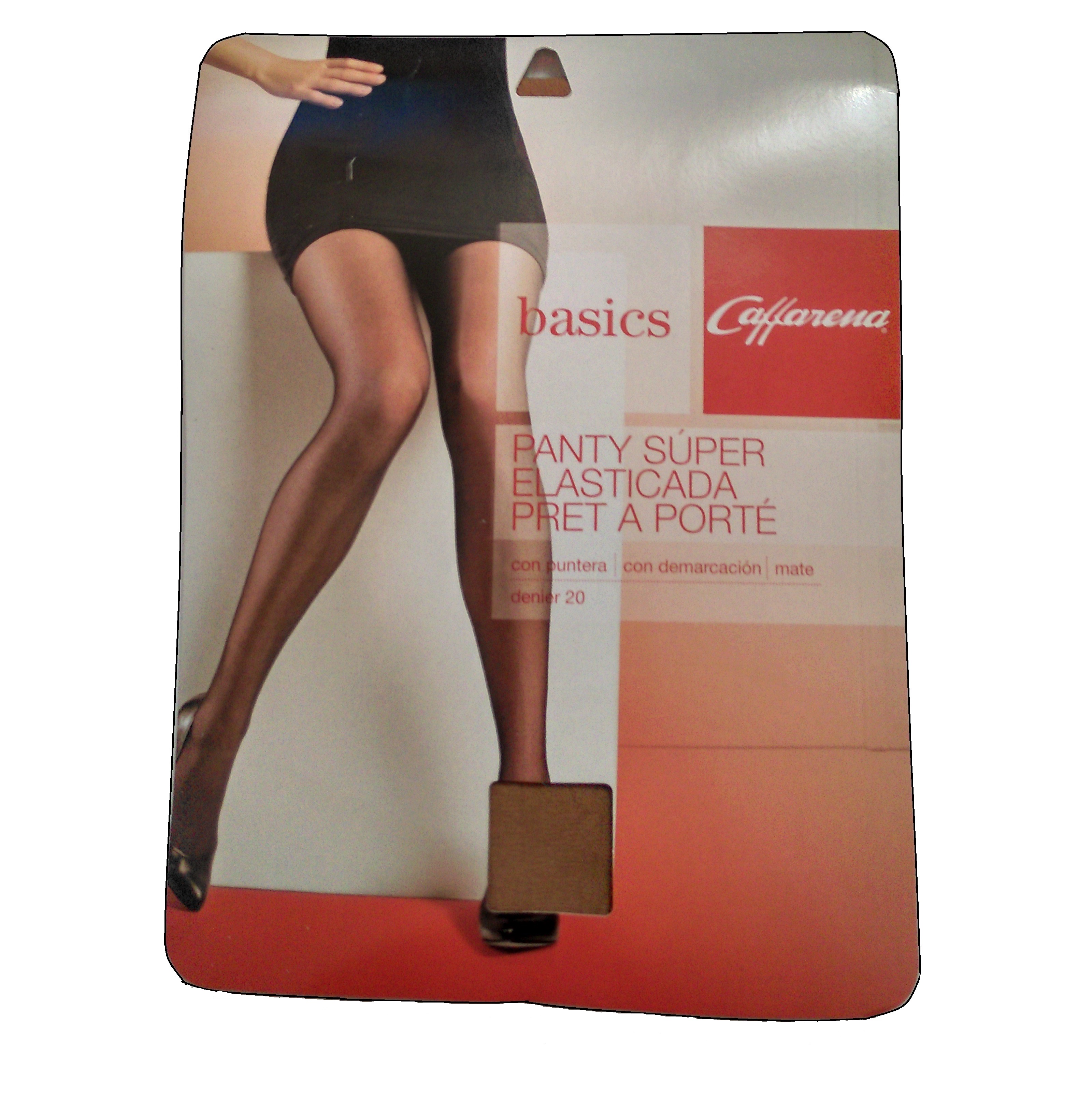 Panty caffarena elasticada apricot t4