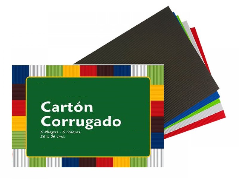 Carpeta cartón corrugado multy arts