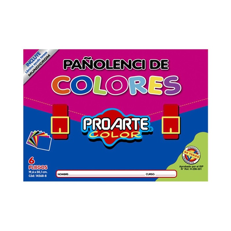 Carpeta pañolenci proarte