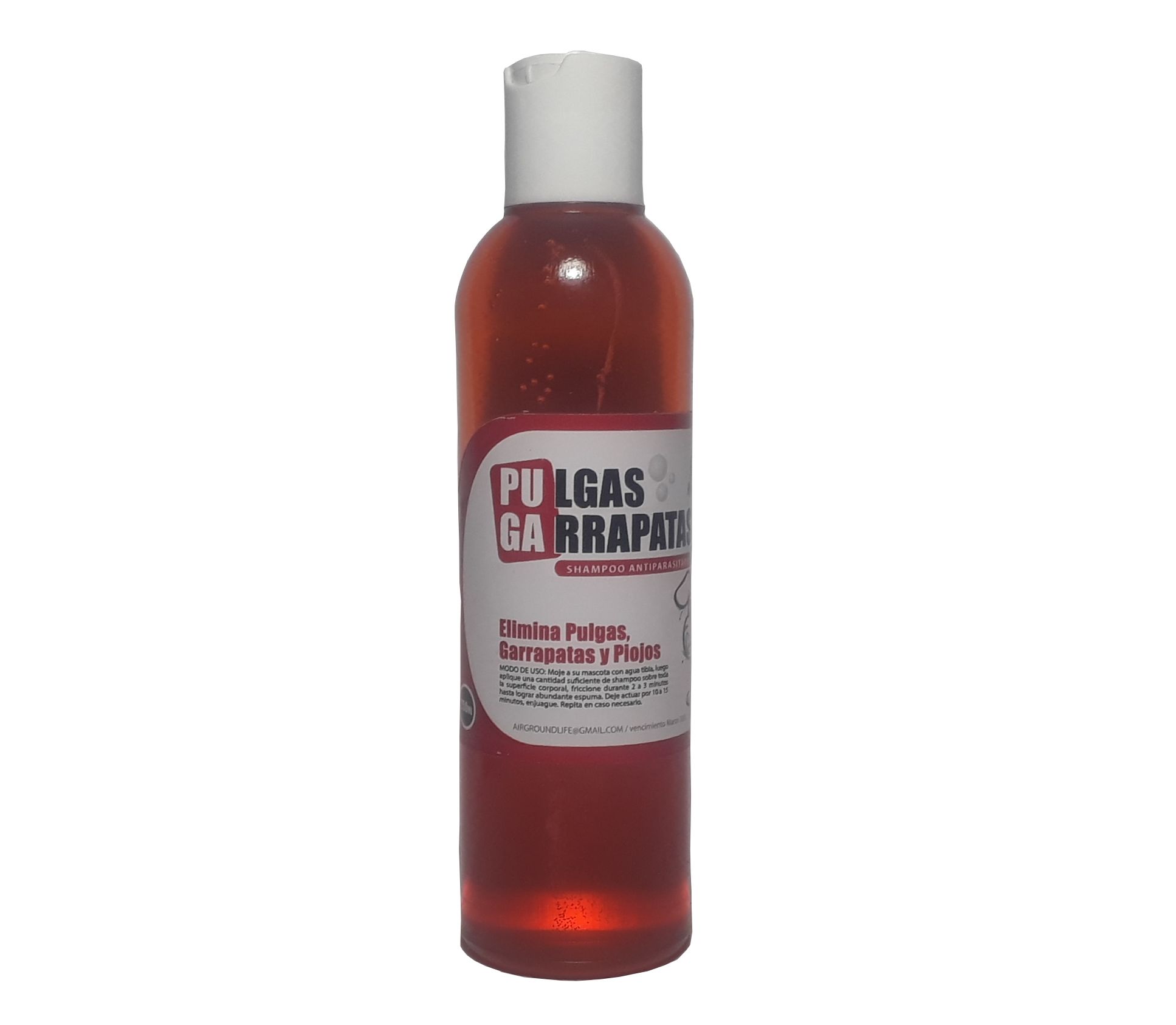 Shampoo pulgas garrapatas animal life 250ml