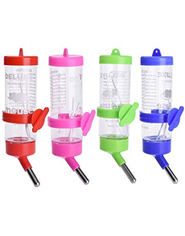 Bebedor  de agua hamster plástico 125 ml