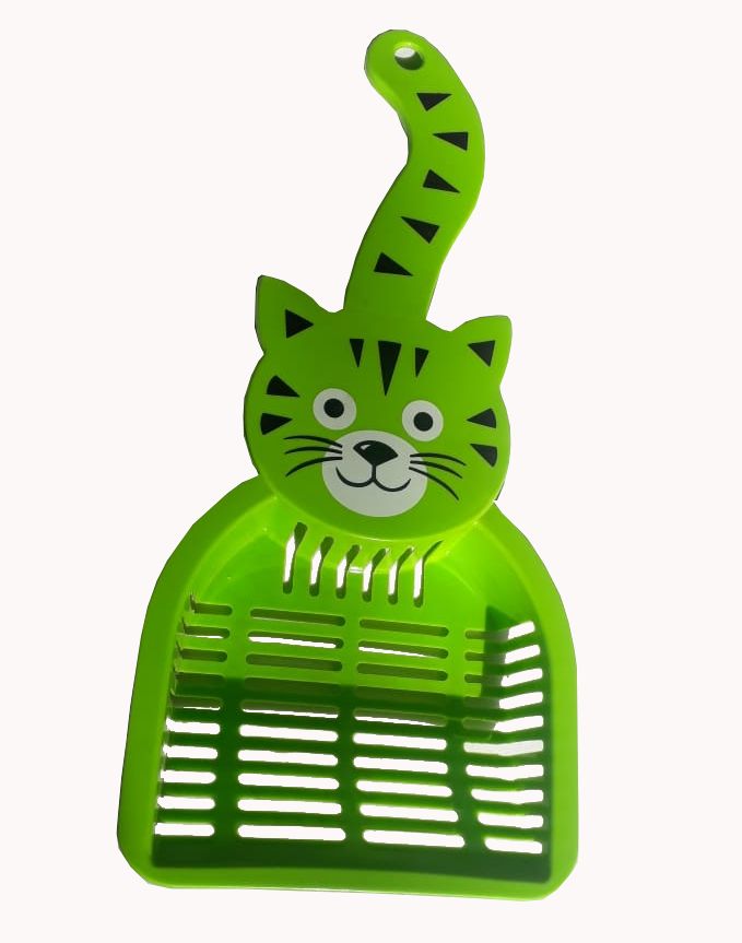 Pala plástica para recoger heces de mascotas
