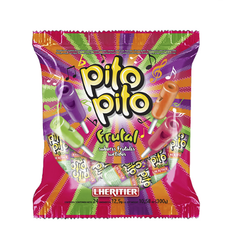 Bolsa Pito Pito frutal x 24 u