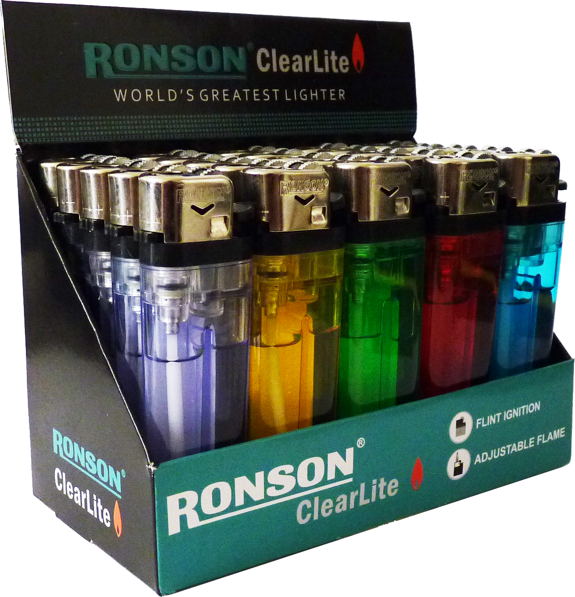 Encendedor Ronson Transp Económico (20)