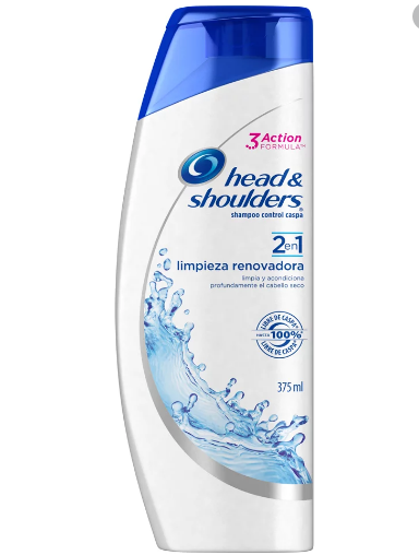 H&S Shampoo 2 en 1 Limpieza Renovadora 375ml (12)
