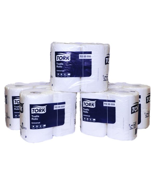 Toalla de papel tork 24mts x2 unid (8)