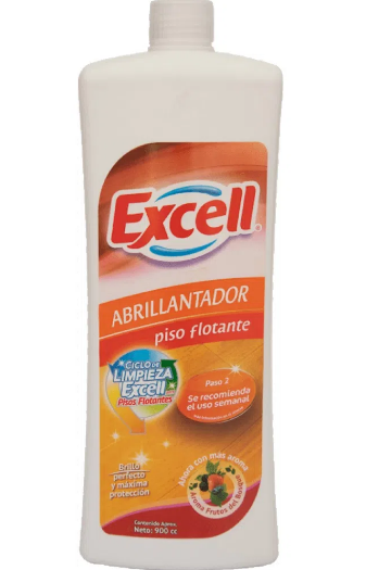 Excell Abrillantador piso flot frutos 900cc (12)