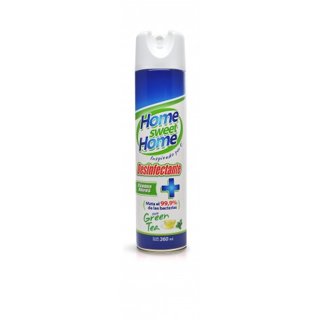 Home desinfectante spray green tea 360ml.(6)