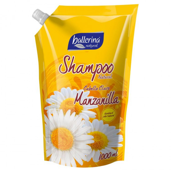 Ballerina Shampoo Manzanilla 750ml (12)