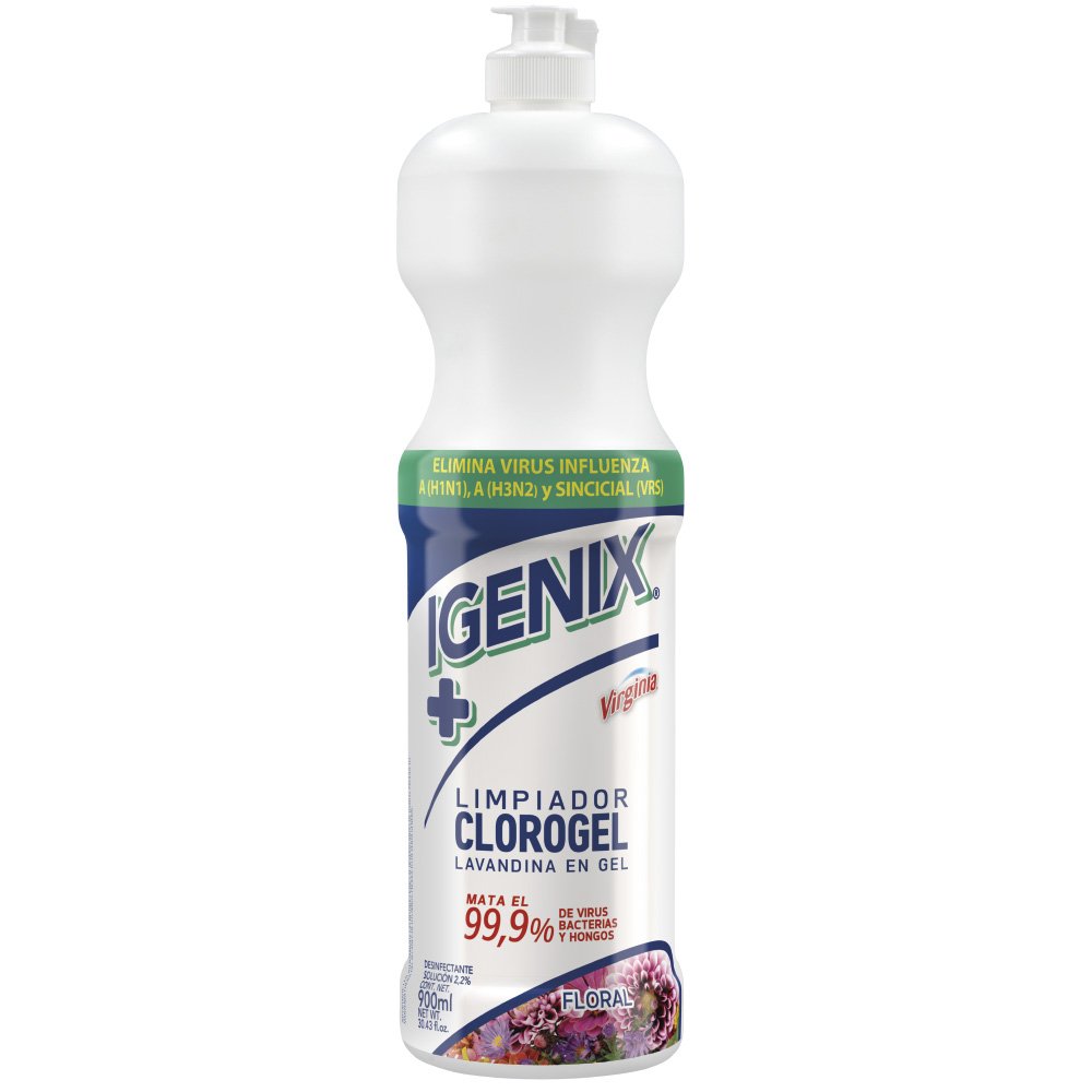 Igenix Cloro Gel Floral 900 ml (10)