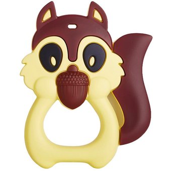 Mordedor de silicona animalitos baby gum
