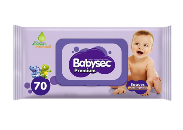 Babysec Toalla húmeda 70 unid (12)