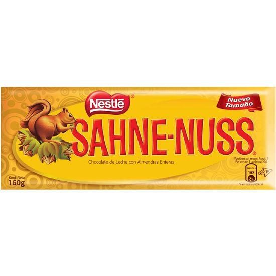 Chocolate Sahne-nuss Nestlé 160 g (21)