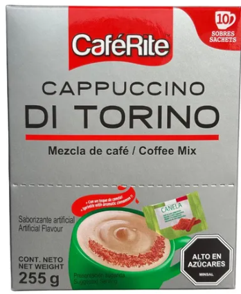 Cafe cappuccino canela display Di torino 255 g (6)