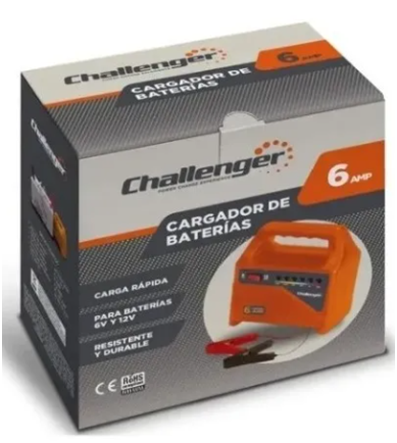 Cargador de baterías 6 AMP Challenger (10)