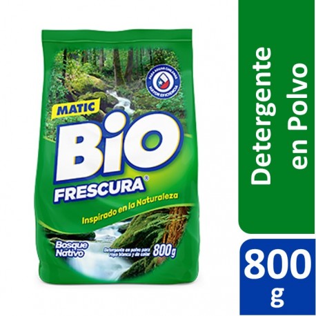 Bio Detergente Polvo Bosque Nativo 800g (18)