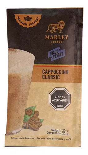 Café sobre cappuccino clásico Marley Coffe 20 g (6)