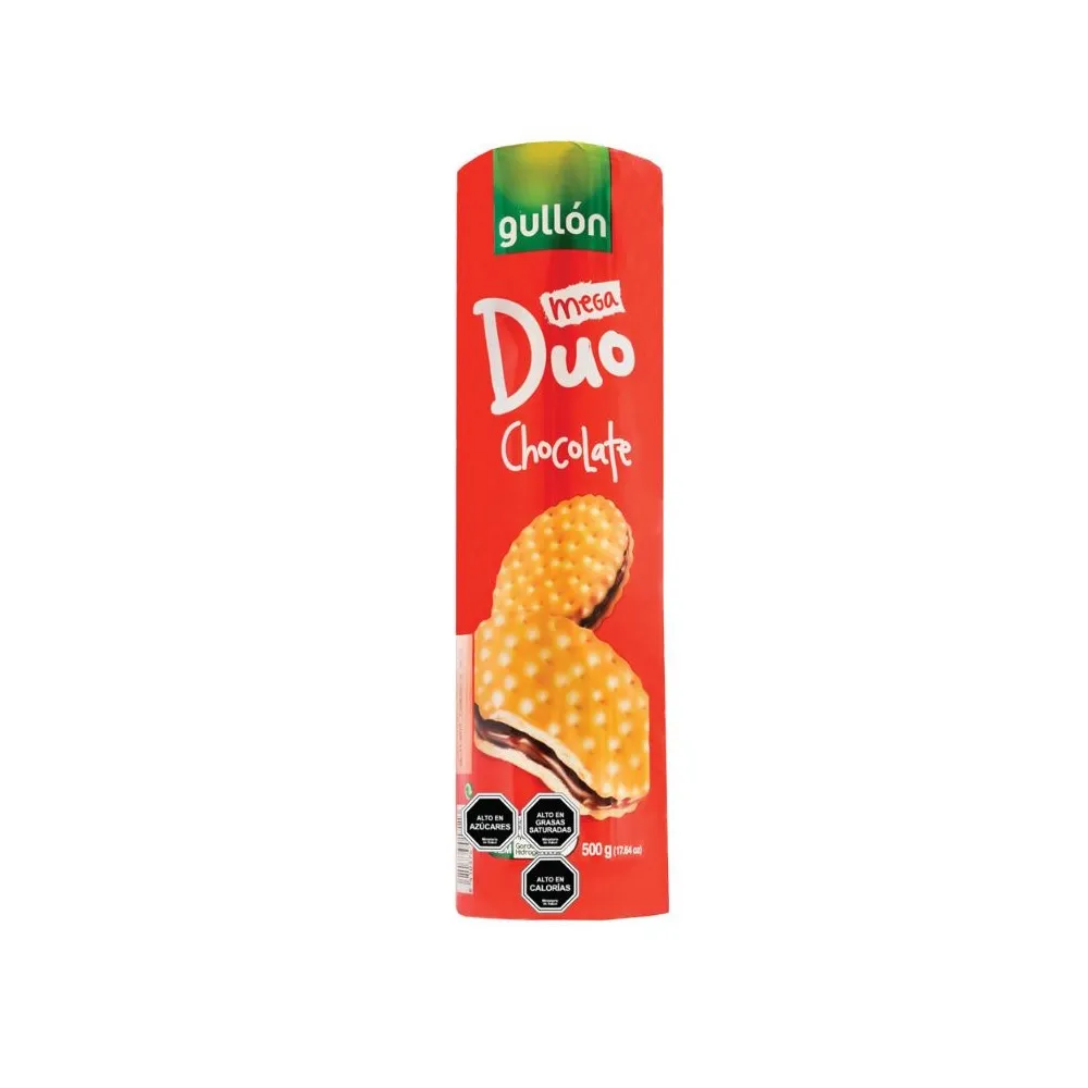 Galleta  Mega Dúo Chocolate Gullón 500 g (20)
