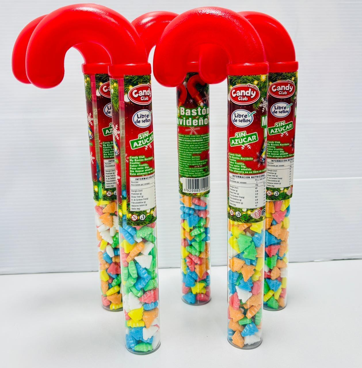 Bastón navideño Candy Club 50g (12)
