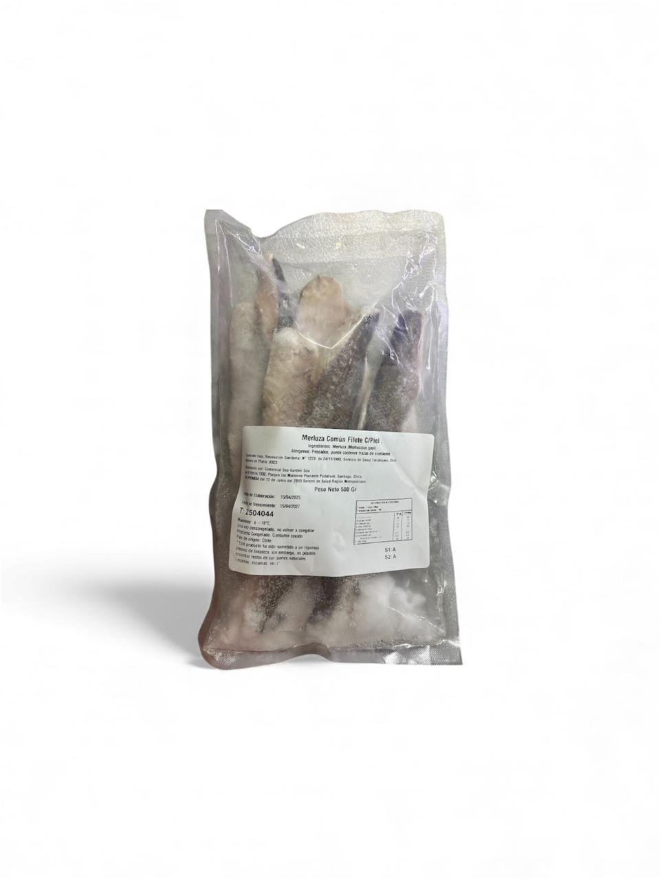 Filete de merluza común c/piel Gayi 500g (20)