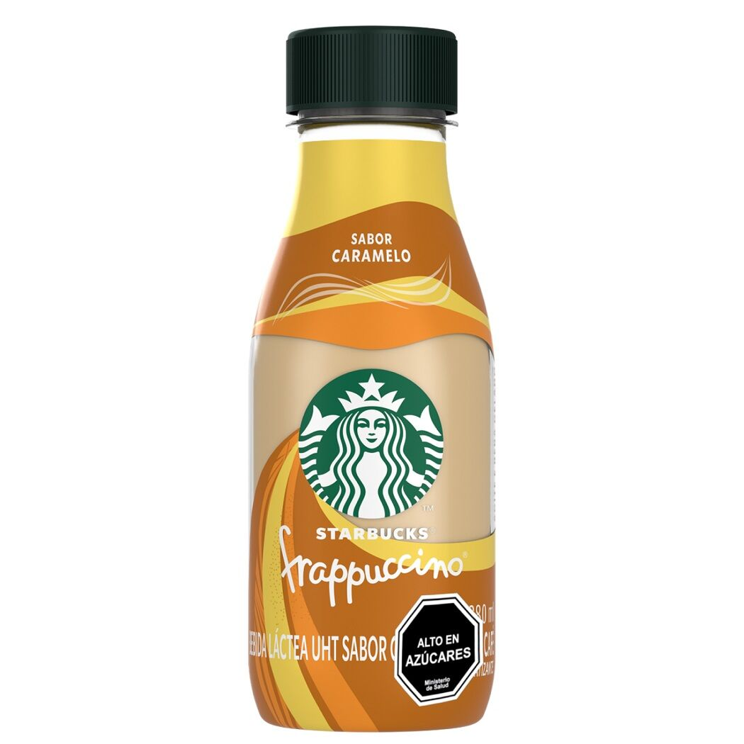 Café helado sabor caramelo frappuccino Starbucks 280 ml(6)