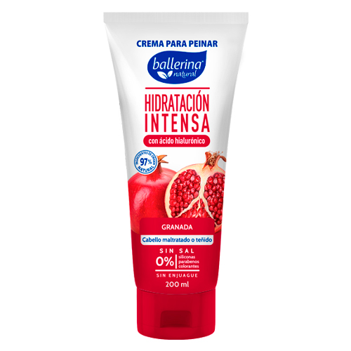 Ballerina Crema de Peinar Hidratación Intensa (Granada )200ml (8)