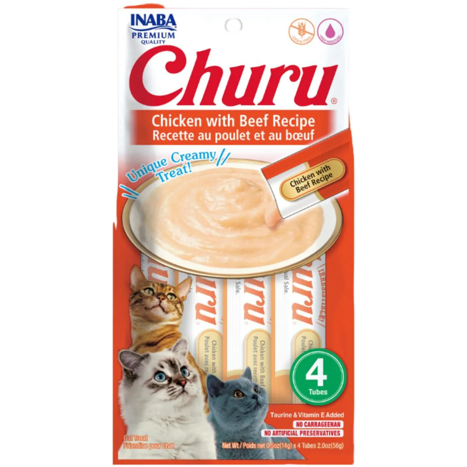 Churu x4 Gato Pollo/Carne 14g (6)