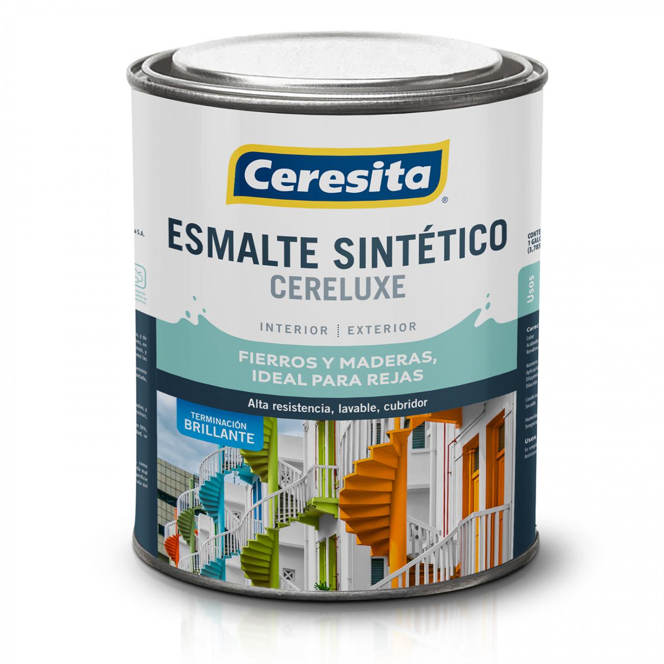 ESMALTE BLANCO CERESITA 1/4 galon