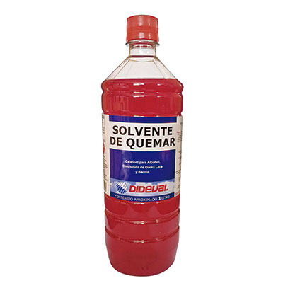 SOLVENTE DE QUEMAR DIDEVAL Botella Lt