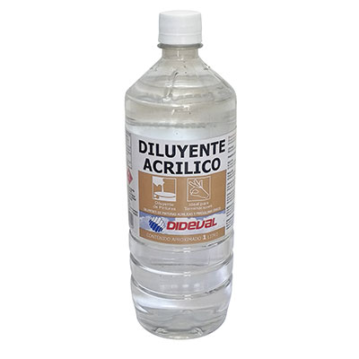 DILUYENTE ACRILICO DIDEVAL Botella Lt