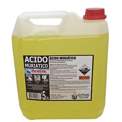 ACIDO MURIATICO DIDEVAL Bidon 5 Lt