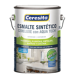 ESMALTE AQUA TECH CAFE MORO CERESITA Galon