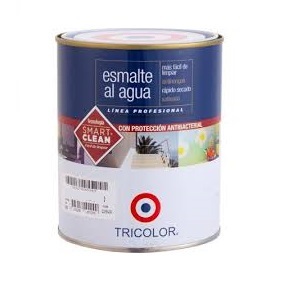 ESMALTE AGUA CEL CIELO TRICOLOR 1/4 galon