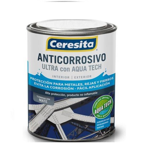 ANTIOXIDO AQUA TECH NEGRO CERESITA 1/4 galon