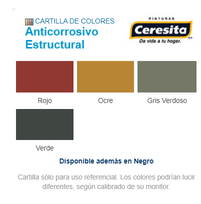 ANTICORROSIVO OCRE CERESITA Galon