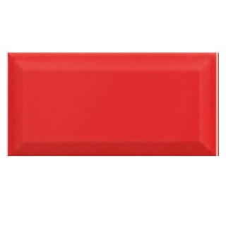CERAMICA MURO 10 X 20 ROJO (RUBI) BISEL MAINZU 1.00 MT X CAJA