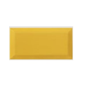 CERAMICA MURO 10 X 20 AMARILLO BISEL MAINZU 1.00 MT X CAJA
